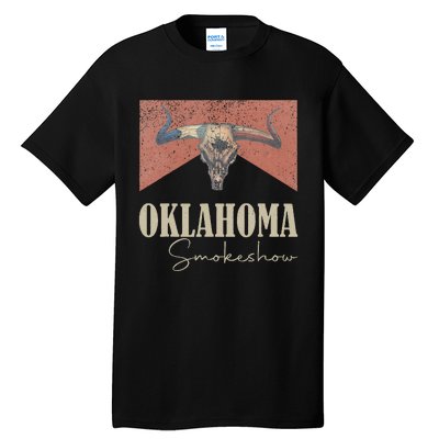 Retro Oklahoma Smokeshow Western Tall T-Shirt