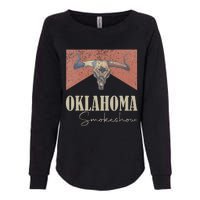 Retro Oklahoma Smokeshow Western Womens California Wash Sweatshirt