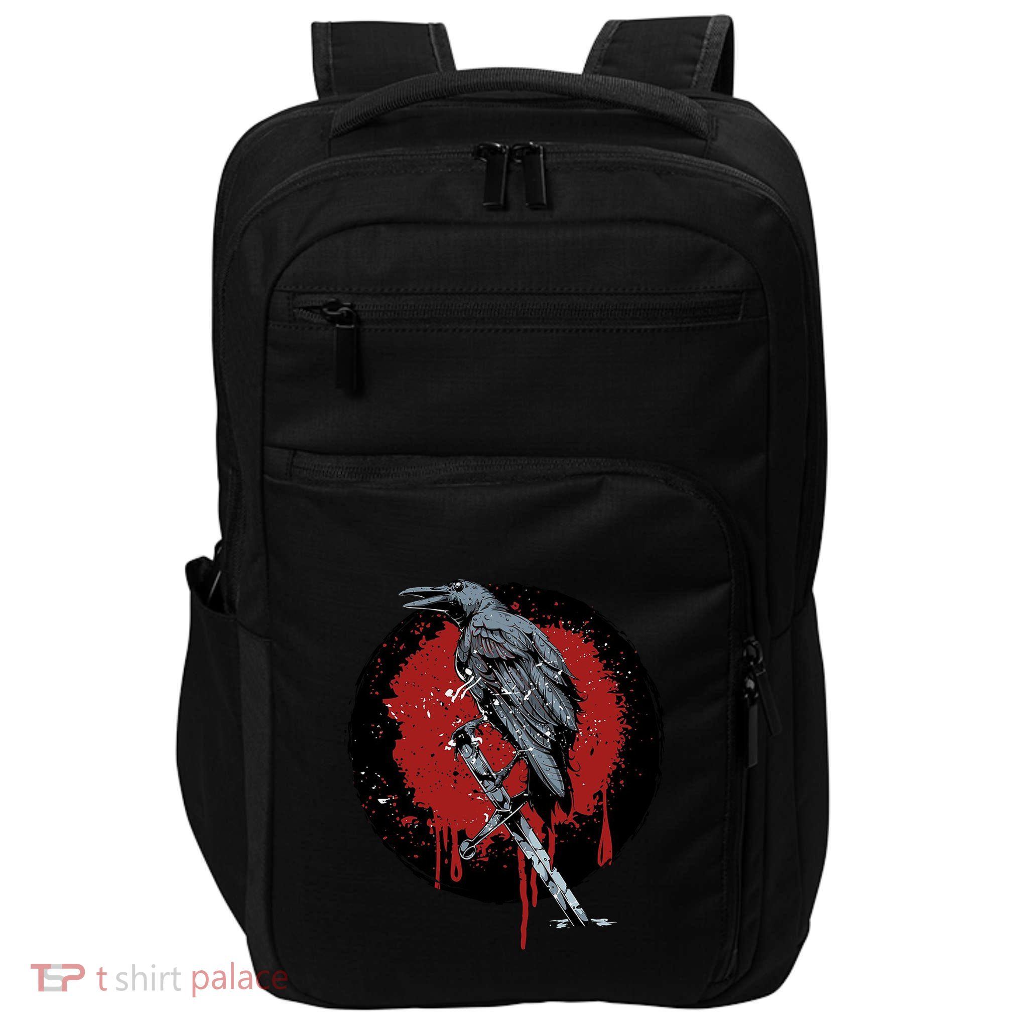 Raven On Sword Impact Tech Backpack