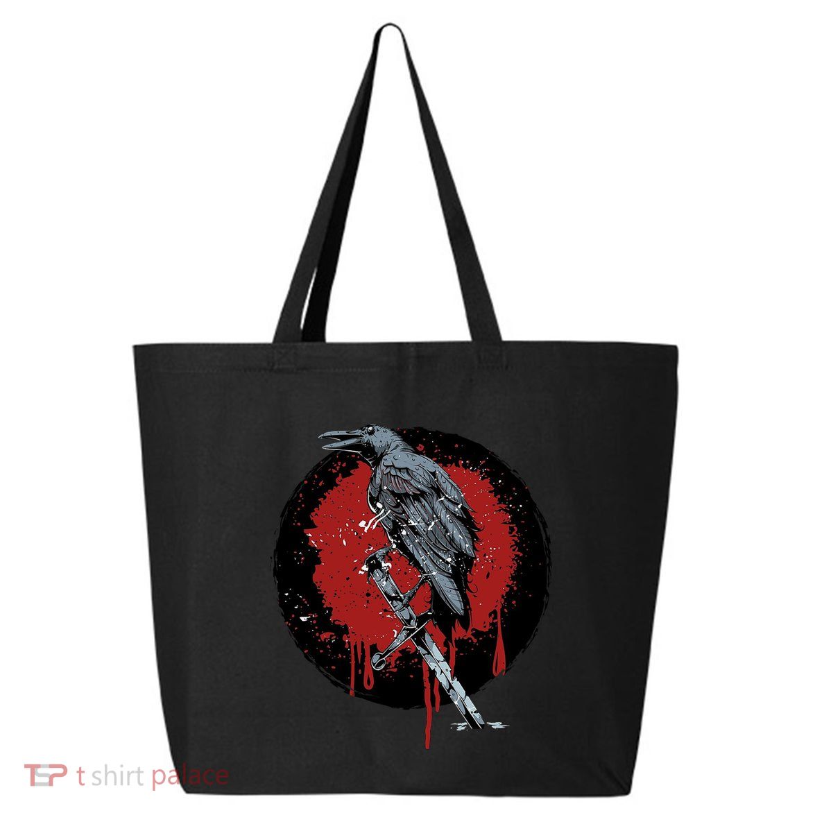 Raven On Sword 25L Jumbo Tote