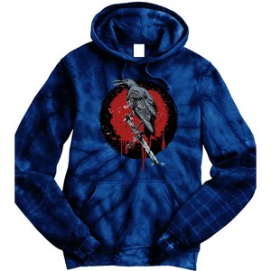 Raven On Sword Tie Dye Hoodie