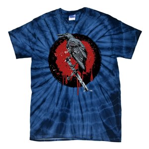 Raven On Sword Tie-Dye T-Shirt