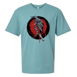 Raven On Sword Sueded Cloud Jersey T-Shirt