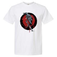 Raven On Sword Garment-Dyed Heavyweight T-Shirt