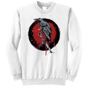 Raven On Sword Sweatshirt