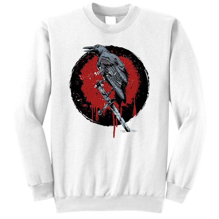 Raven On Sword Sweatshirt