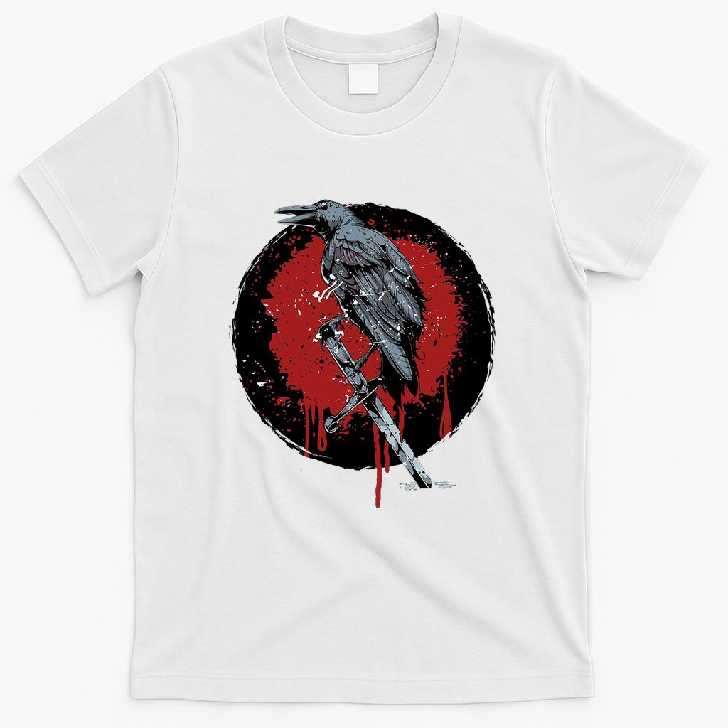 Raven On Sword T-Shirt