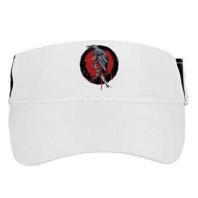 Raven On Sword Adult Drive Performance Visor