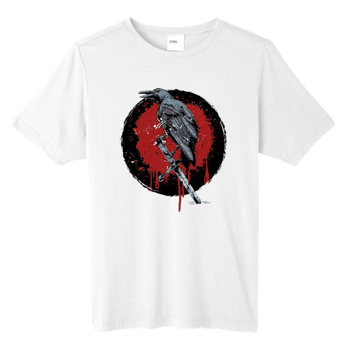 Raven On Sword Tall Fusion ChromaSoft Performance T-Shirt