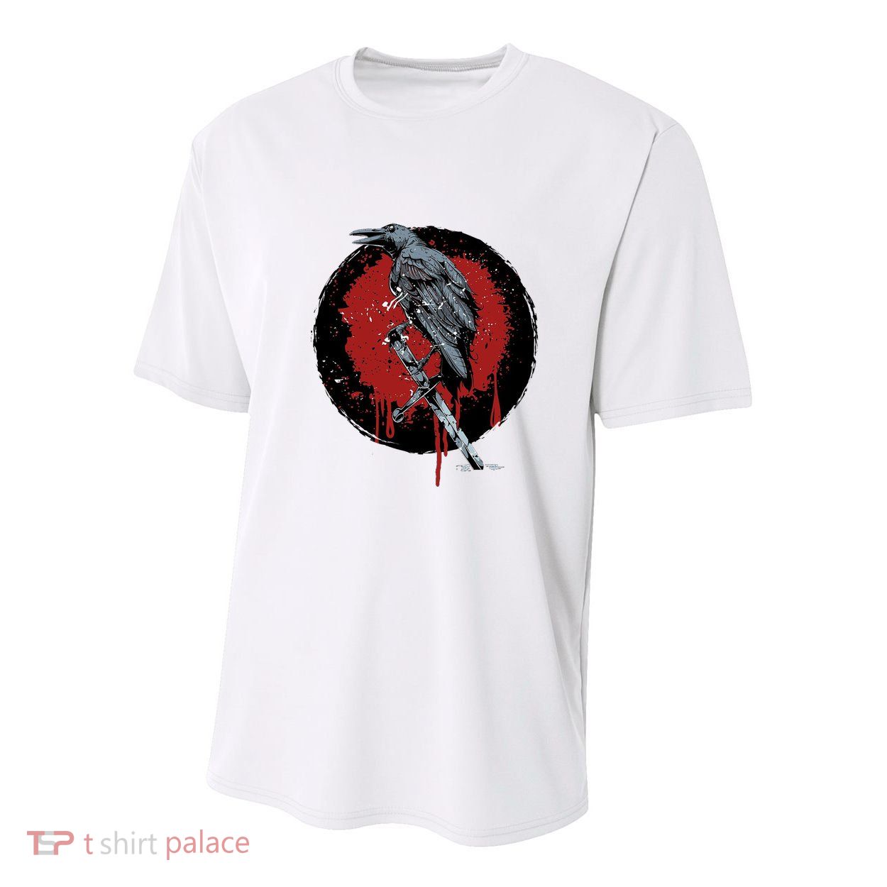 Raven On Sword Youth Performance Sprint T-Shirt