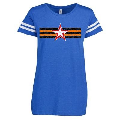 Ribbon Of St. George Russia Enza Ladies Jersey Football T-Shirt