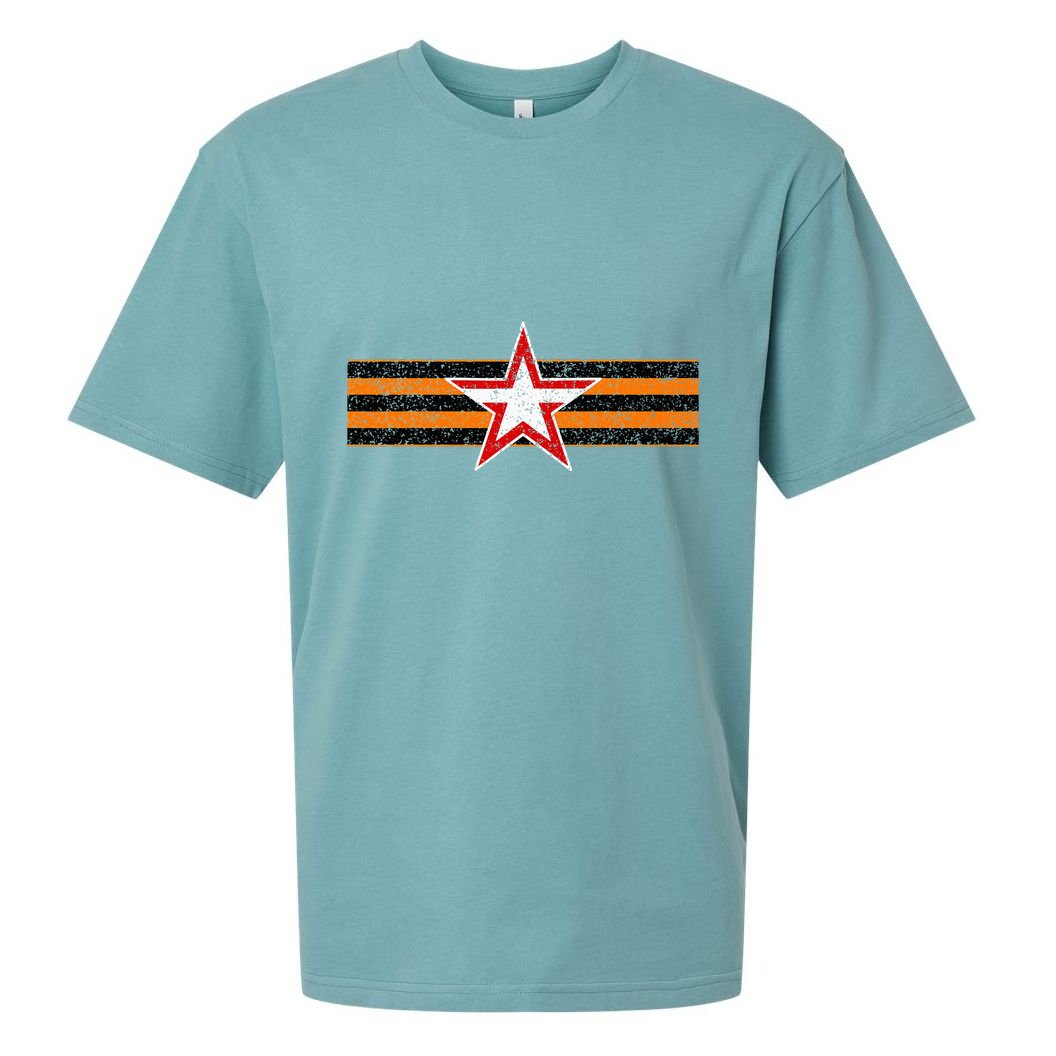Ribbon Of St. George Russia Sueded Cloud Jersey T-Shirt
