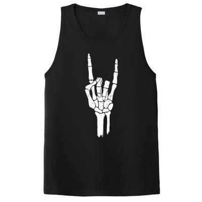 Rock On Skeleton Hand Gift PosiCharge Competitor Tank