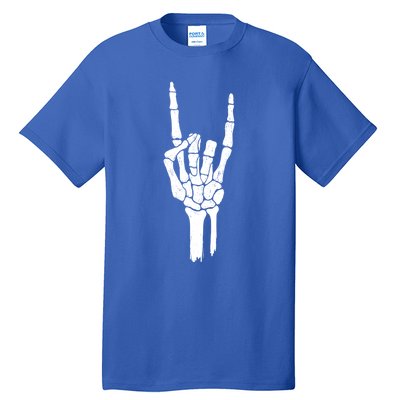 Rock On Skeleton Hand Gift Tall T-Shirt