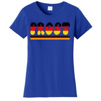 Retro Oktoberfest Squad German Flag Prost Women's T-Shirt