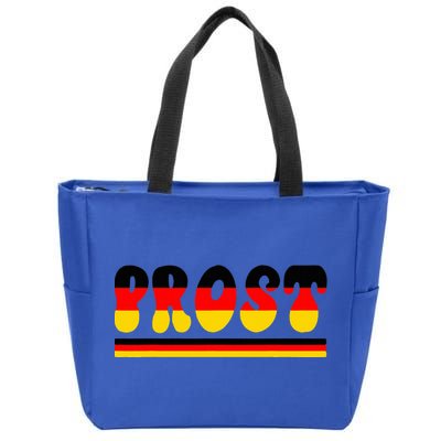 Retro Oktoberfest Squad German Flag Prost Zip Tote Bag