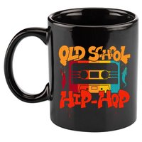 Retro Old School Hip Hop 80s 90s Graffiti Cassette 11oz C Handle Ceramic Mug
