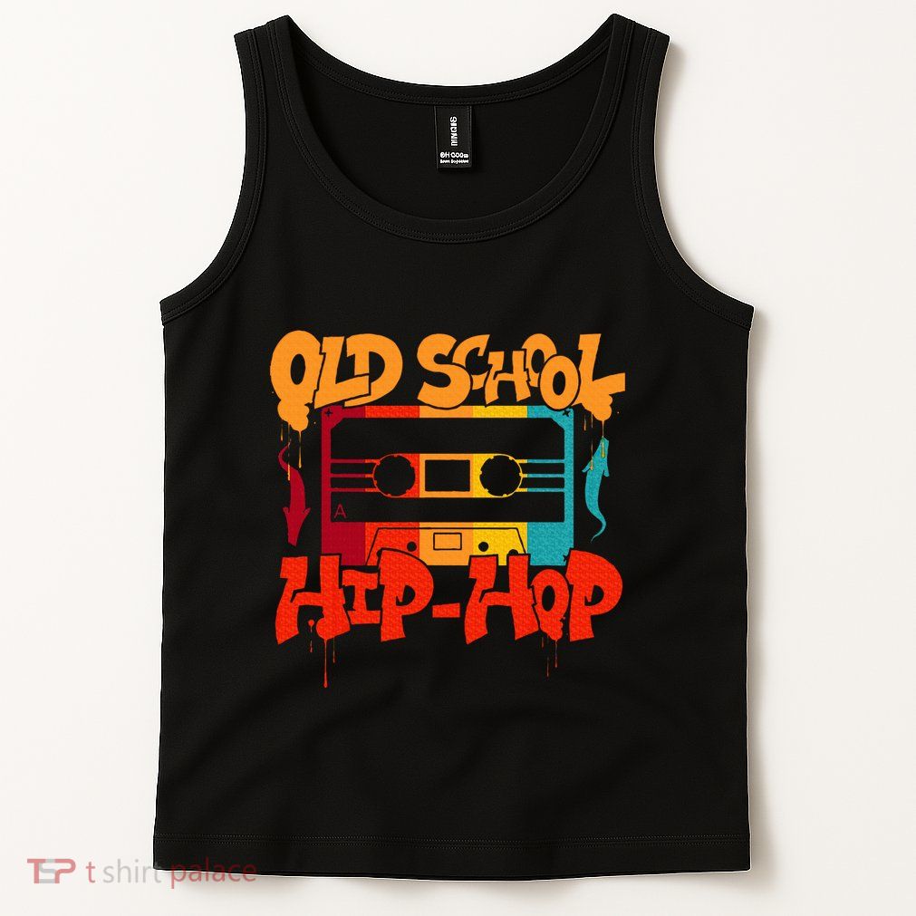Retro Old School Hip Hop 80s 90s Graffiti Cassette Tank Top