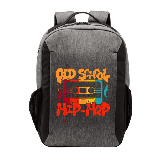 Retro Old School Hip Hop 80s 90s Graffiti Cassette Vector Backpack