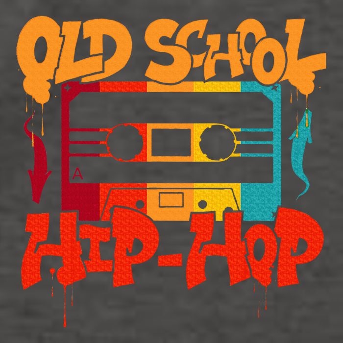 Retro Old School Hip Hop 80s 90s Graffiti Cassette Vector Backpack