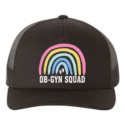 Rainbow ObGyn Squad Obstetrician Gynecologist Nurse ob gyn Yupoong Adult 5-Panel Trucker Hat