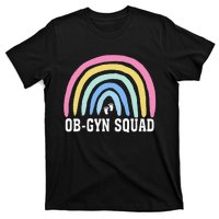 Rainbow ObGyn Squad Obstetrician Gynecologist Nurse ob gyn T-Shirt