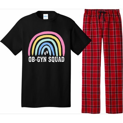 Rainbow ObGyn Squad Obstetrician Gynecologist Nurse ob gyn Pajama Set