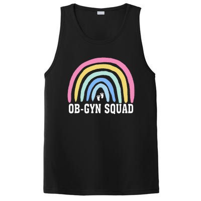 Rainbow ObGyn Squad Obstetrician Gynecologist Nurse ob gyn PosiCharge Competitor Tank