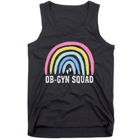 Rainbow ObGyn Squad Obstetrician Gynecologist Nurse ob gyn Tank Top