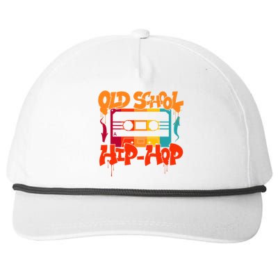 Retro Old School Hip Hop 80s 90s Graffiti Cassette Snapback Five-Panel Rope Hat