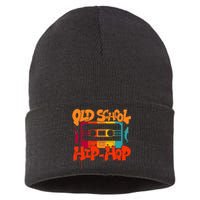 Retro Old School Hip Hop 80s 90s Graffiti Cassette Sustainable Knit Beanie