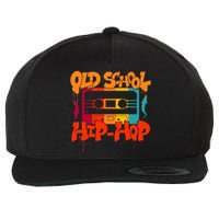 Retro Old School Hip Hop 80s 90s Graffiti Cassette Wool Snapback Cap