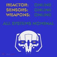 Reactor Online Sensors Online Weapons Online All Systems Nom Full-Length Apron With Pockets