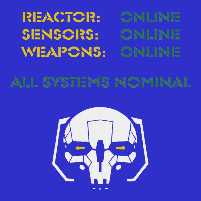 Reactor Online Sensors Online Weapons Online All Systems Nom Mousepad