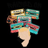 Raised On Slim Retro Cassettes Hip Hop Zip Tote Bag