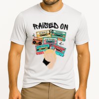 Raised On Slim Retro Cassettes Hip Hop Cooling Performance Crew T-Shirt