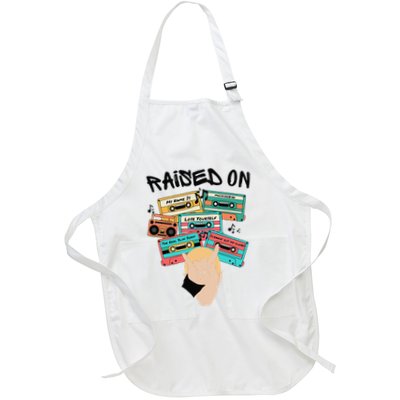 Raised On Slim Retro Cassettes Hip Hop Apron
