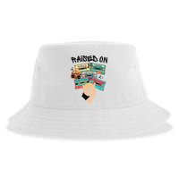 Raised On Slim Retro Cassettes Hip Hop Sustainable Bucket Hat