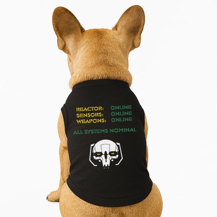 Reactor Online Sensors Online Weapons Online All Systems Nom Doggie Tank