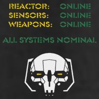 Reactor Online Sensors Online Weapons Online All Systems Nom 25L Jumbo Tote
