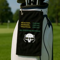 Reactor Online Sensors Online Weapons Online All Systems Nom Golf Towel