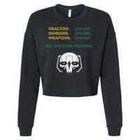 Reactor Online Sensors Online Weapons Online All Systems Nom Cropped Pullover Crew