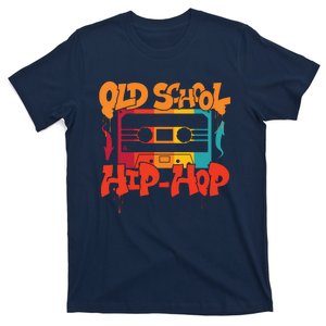 Retro Old School Hip Hop 80s 90s Graffiti Cassette T-Shirt