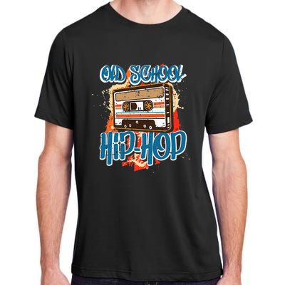 Retro Old School Hip Hop 80s 90s Graffiti Cassette Adult ChromaSoft Performance T-Shirt