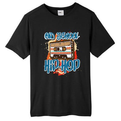 Retro Old School Hip Hop 80s 90s Graffiti Cassette Tall Fusion ChromaSoft Performance T-Shirt