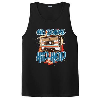 Retro Old School Hip Hop 80s 90s Graffiti Cassette PosiCharge Competitor Tank