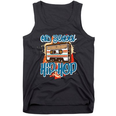 Retro Old School Hip Hop 80s 90s Graffiti Cassette Tank Top