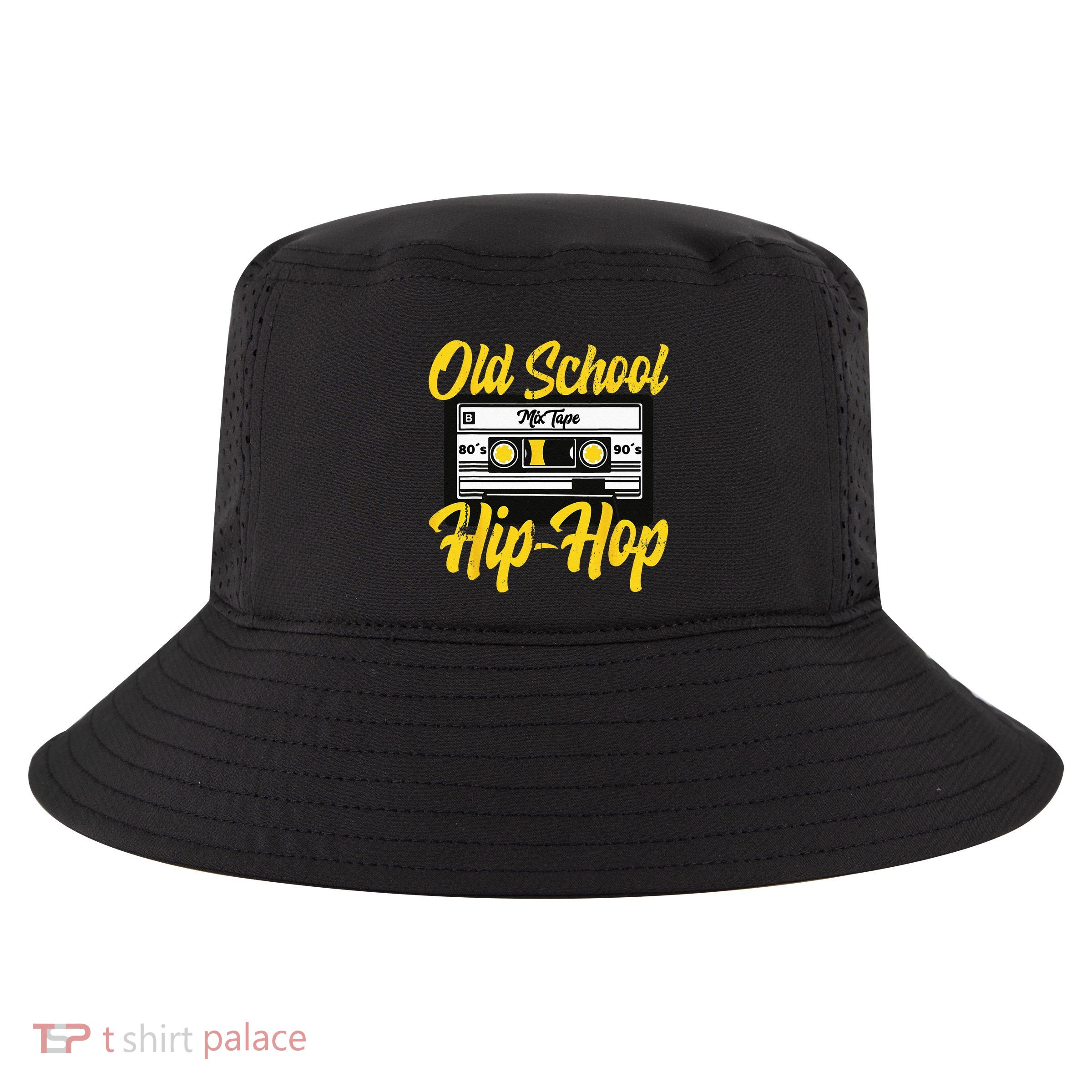 Retro Old School Hip Hop 80s 90s Mixtape Cassette Gift Cool Comfort Performance Bucket Hat