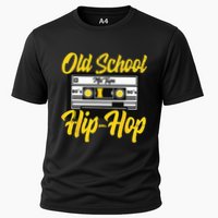 Retro Old School Hip Hop 80s 90s Mixtape Cassette Gift Cooling Performance Crew T-Shirt