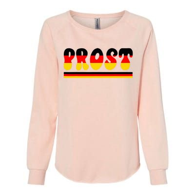 Retro Oktoberfest Squad German Flag Prost Womens California Wash Sweatshirt